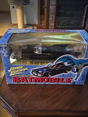 Johnny Lightning Batmobile Die-Cast Model - Black